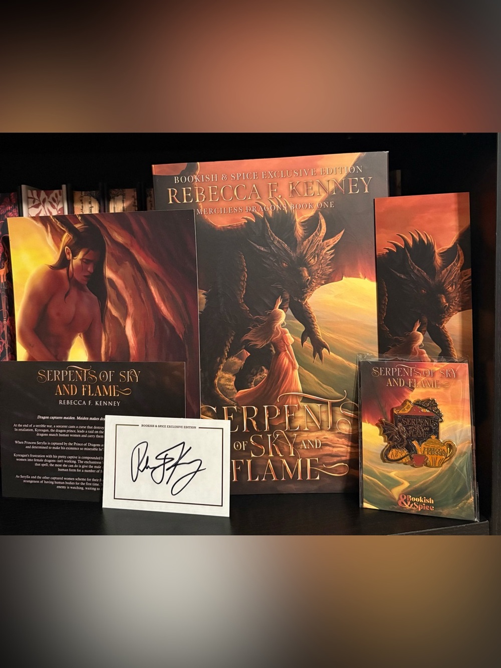 Serpents of Sky and Flame - Bookish & Spice Edition